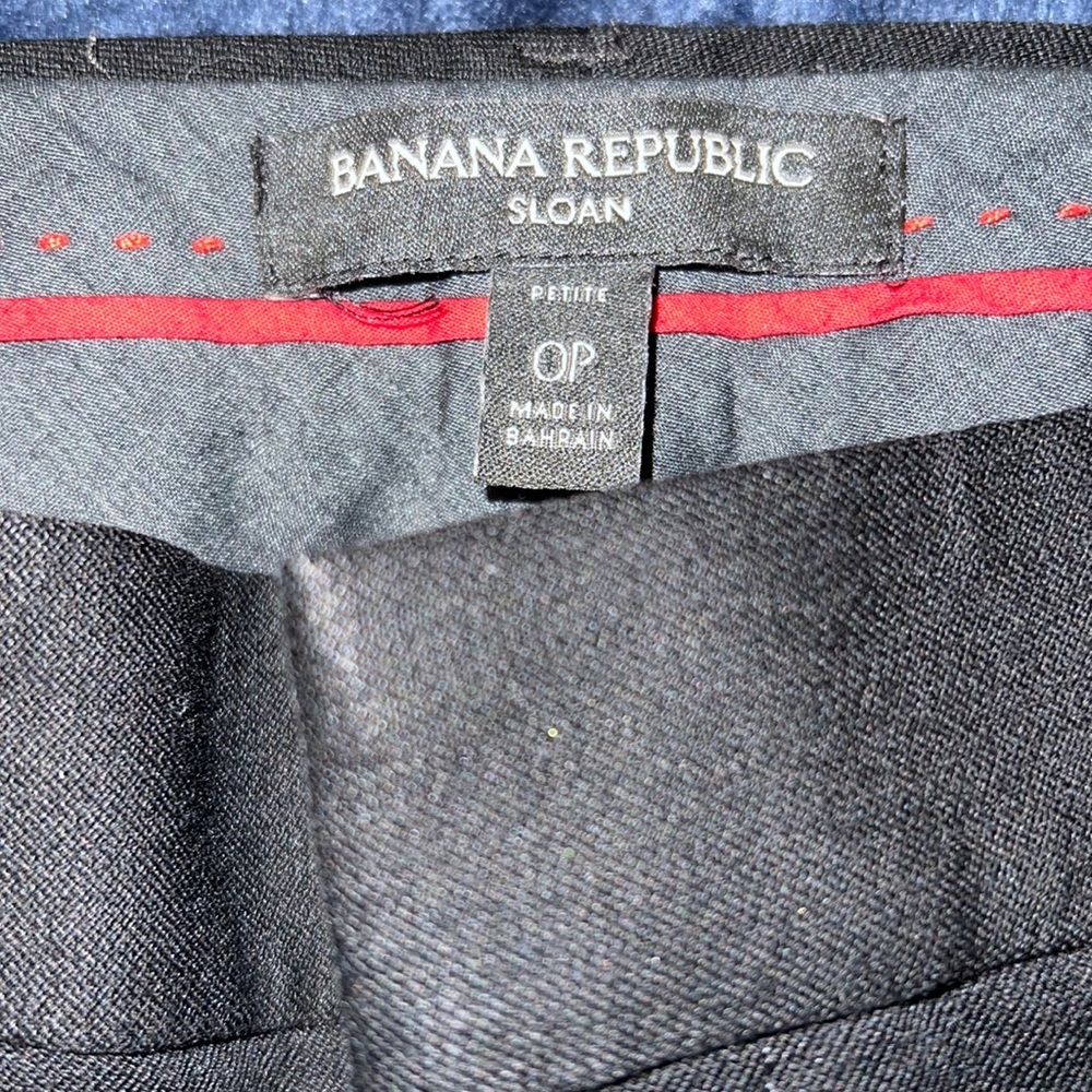 Banana republic bootcut size 0 petite pants